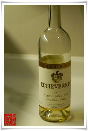 ♪♭ ECHEVERRIA Sauvignon Blanc 2007 ♪♭